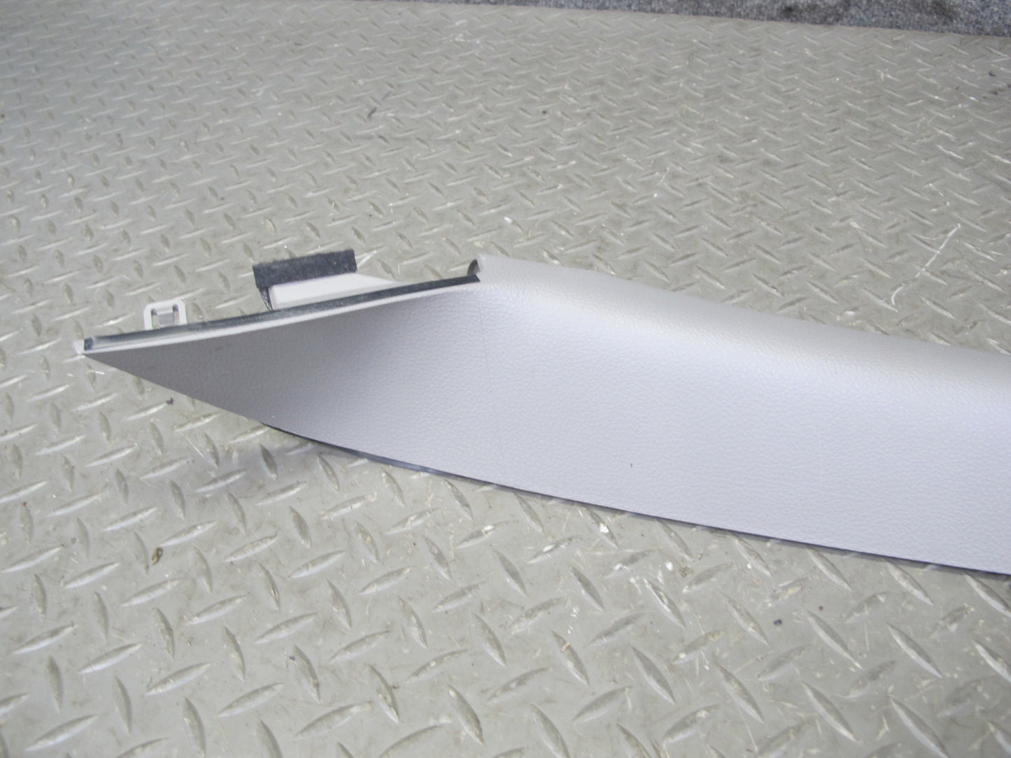 04-08 Nissan 350Z Convert Left & Right Interior A Pillar Trim Cover Gray Set OEM