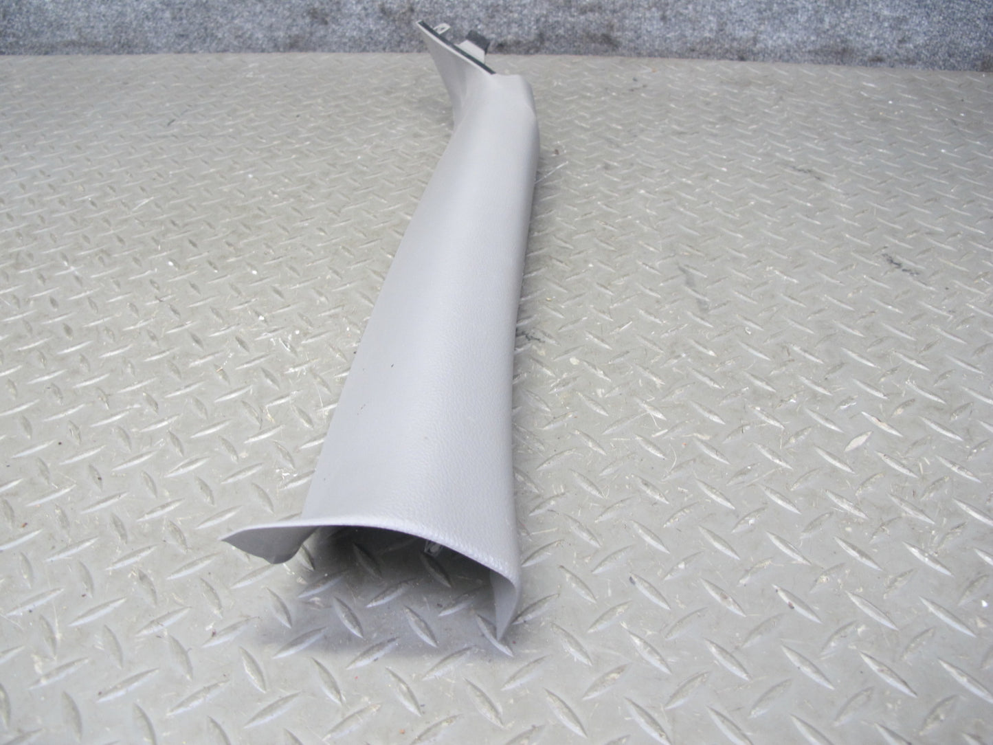 04-08 Nissan 350Z Convert Left & Right Interior A Pillar Trim Cover Gray Set OEM