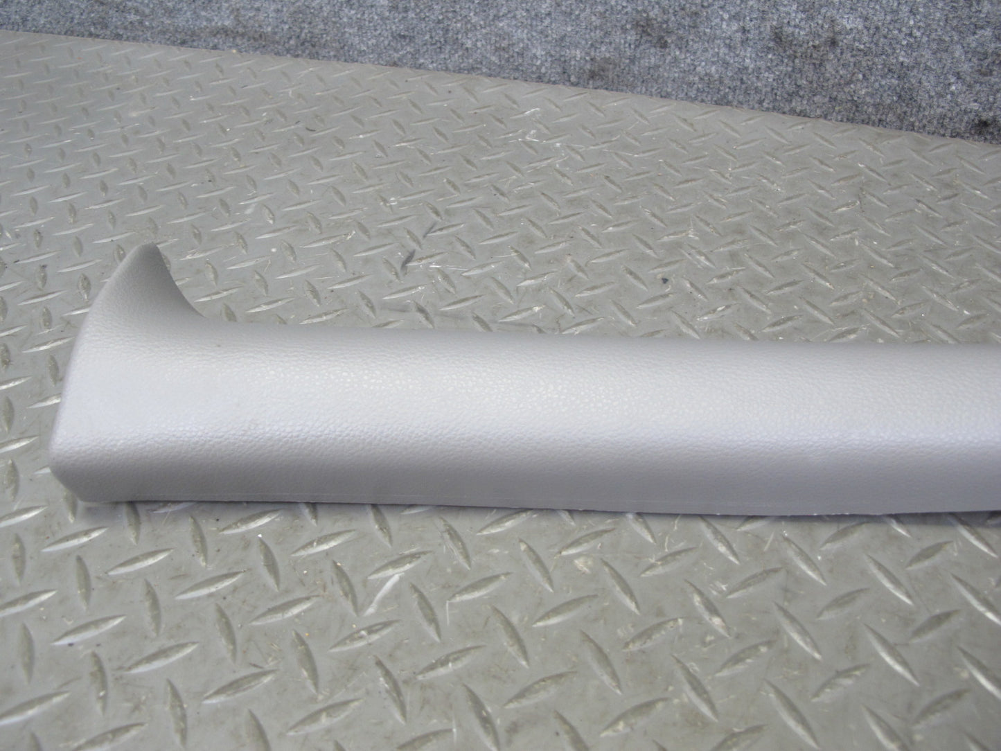 04-08 Nissan 350Z Convert Left & Right Interior A Pillar Trim Cover Gray Set OEM