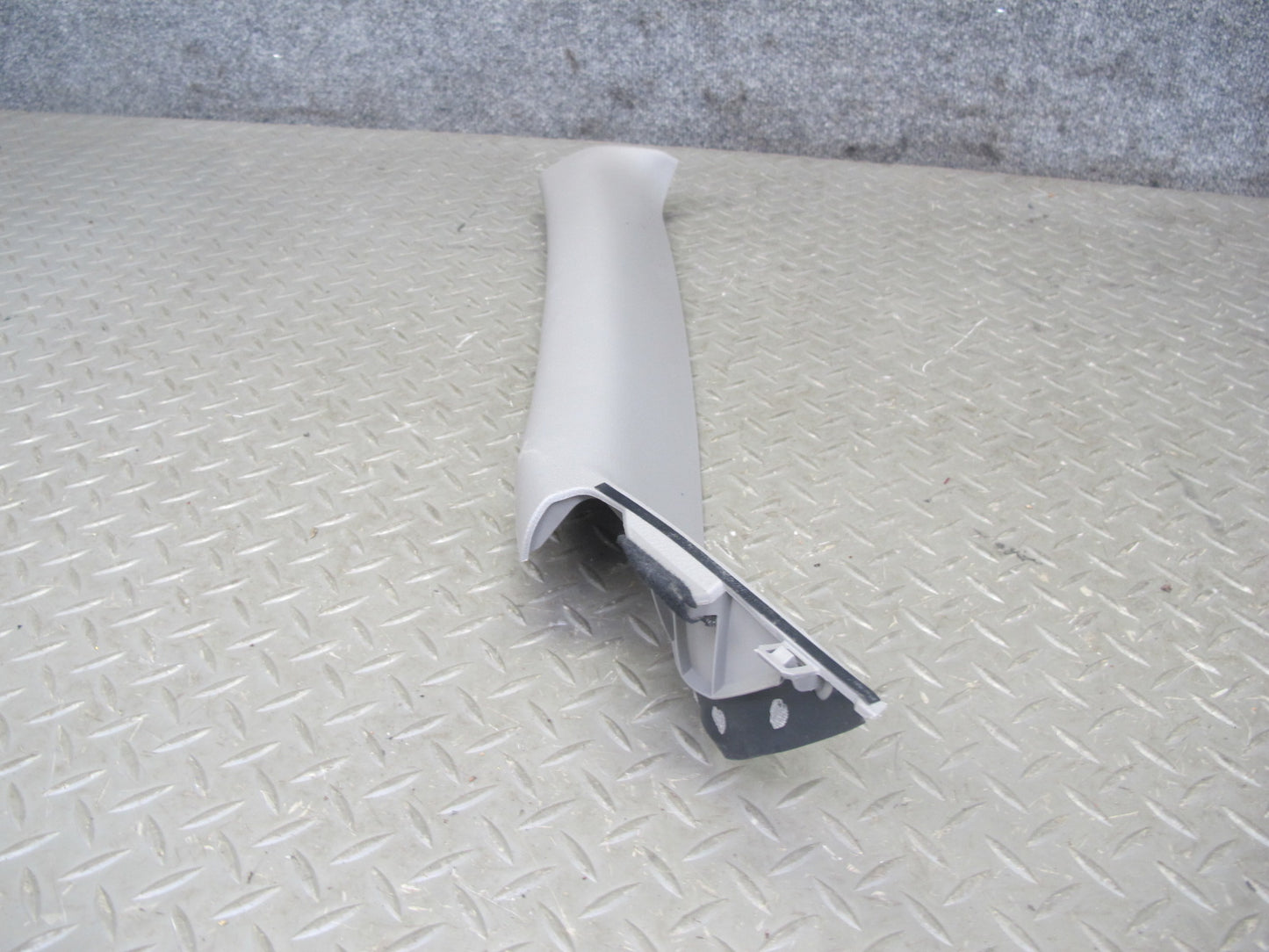 04-08 Nissan 350Z Convert Left & Right Interior A Pillar Trim Cover Gray Set OEM