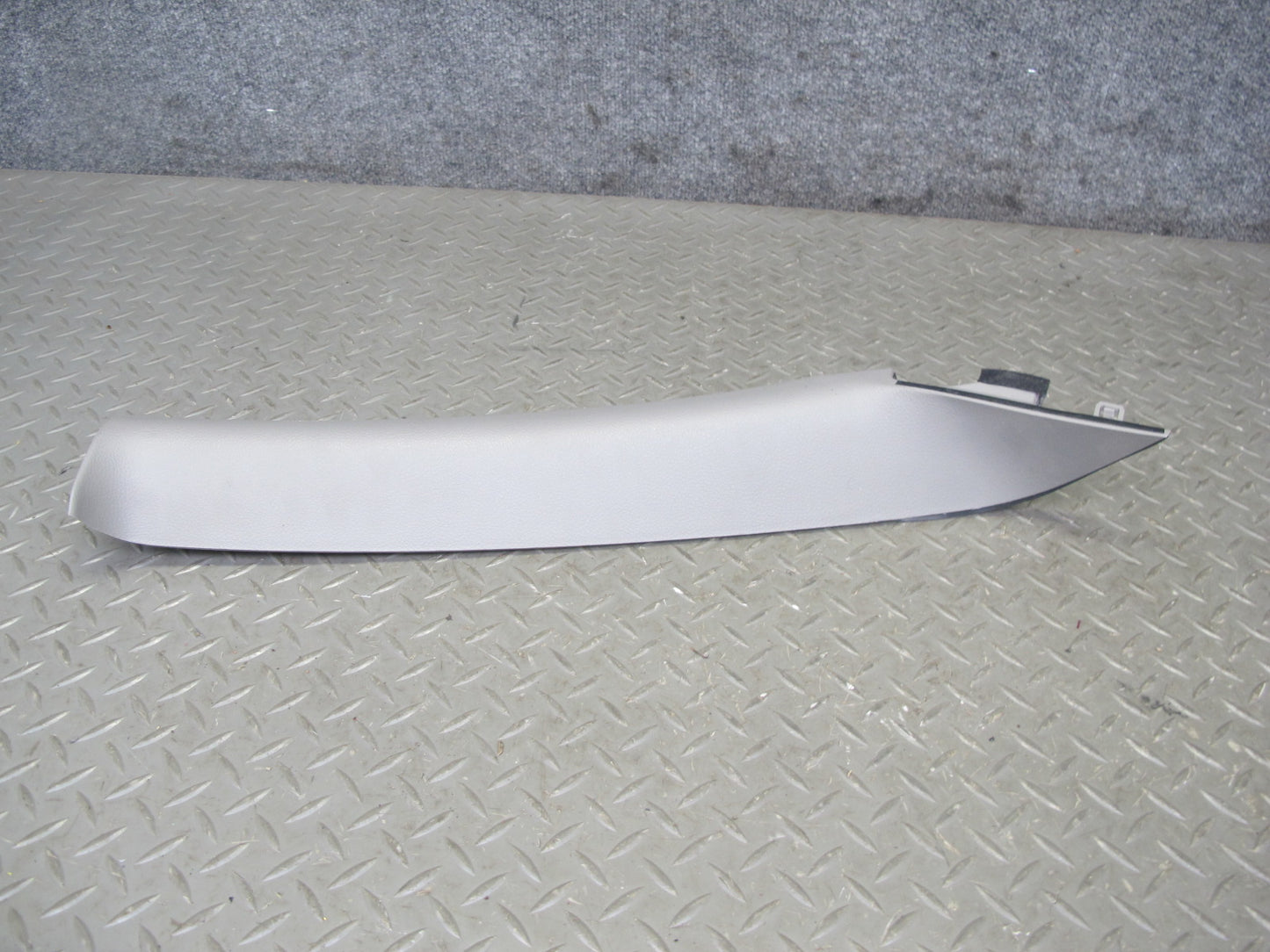 04-08 Nissan 350Z Convert Left & Right Interior A Pillar Trim Cover Gray Set OEM
