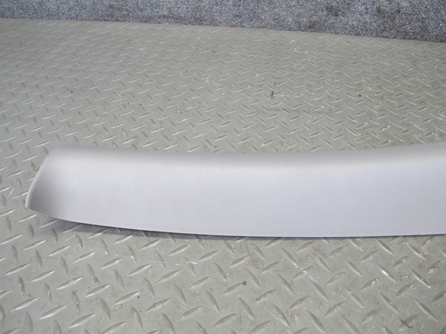 04-08 Nissan 350Z Convert Left & Right Interior A Pillar Trim Cover Gray Set OEM