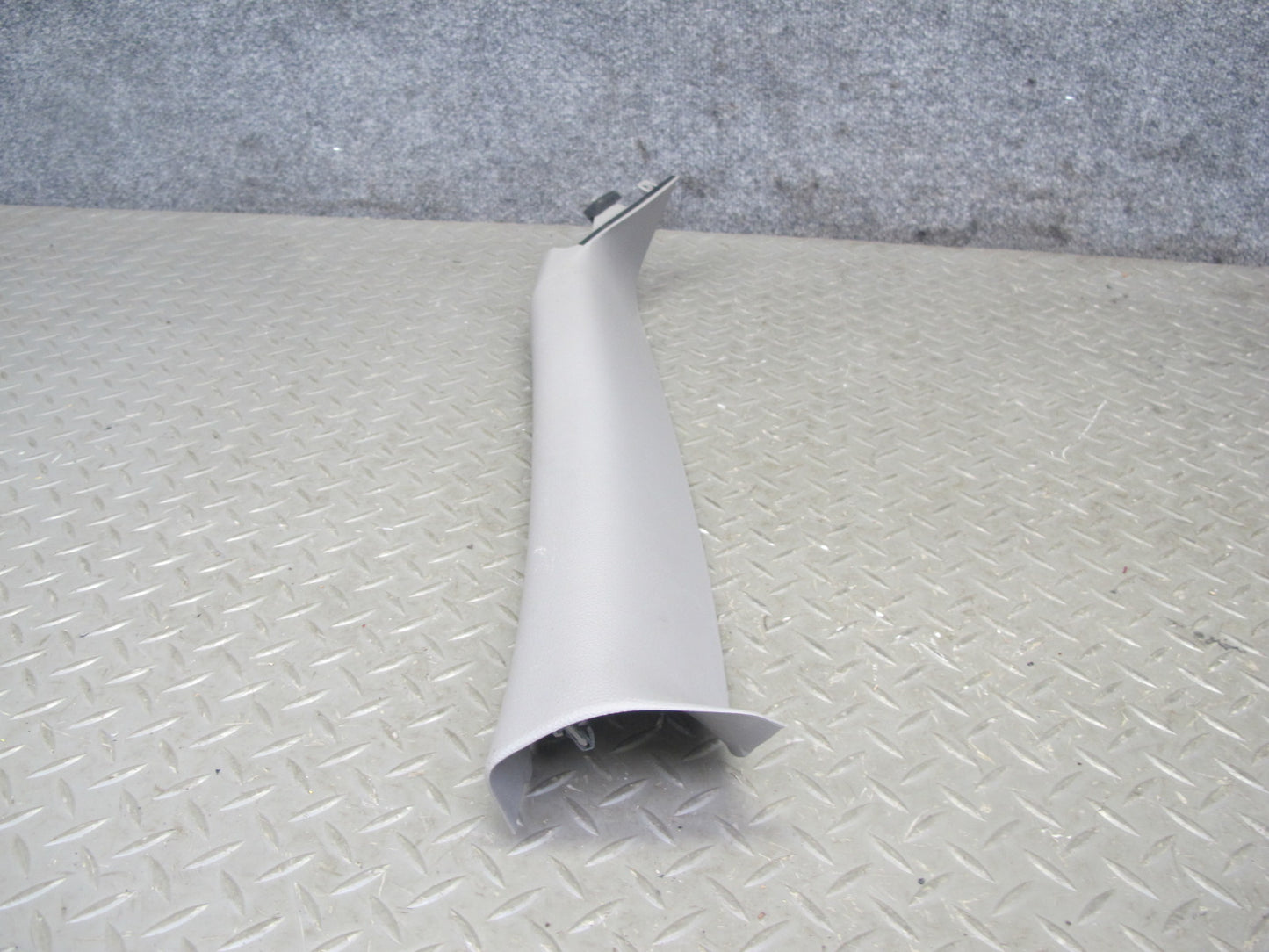 04-08 Nissan 350Z Convert Left & Right Interior A Pillar Trim Cover Gray Set OEM