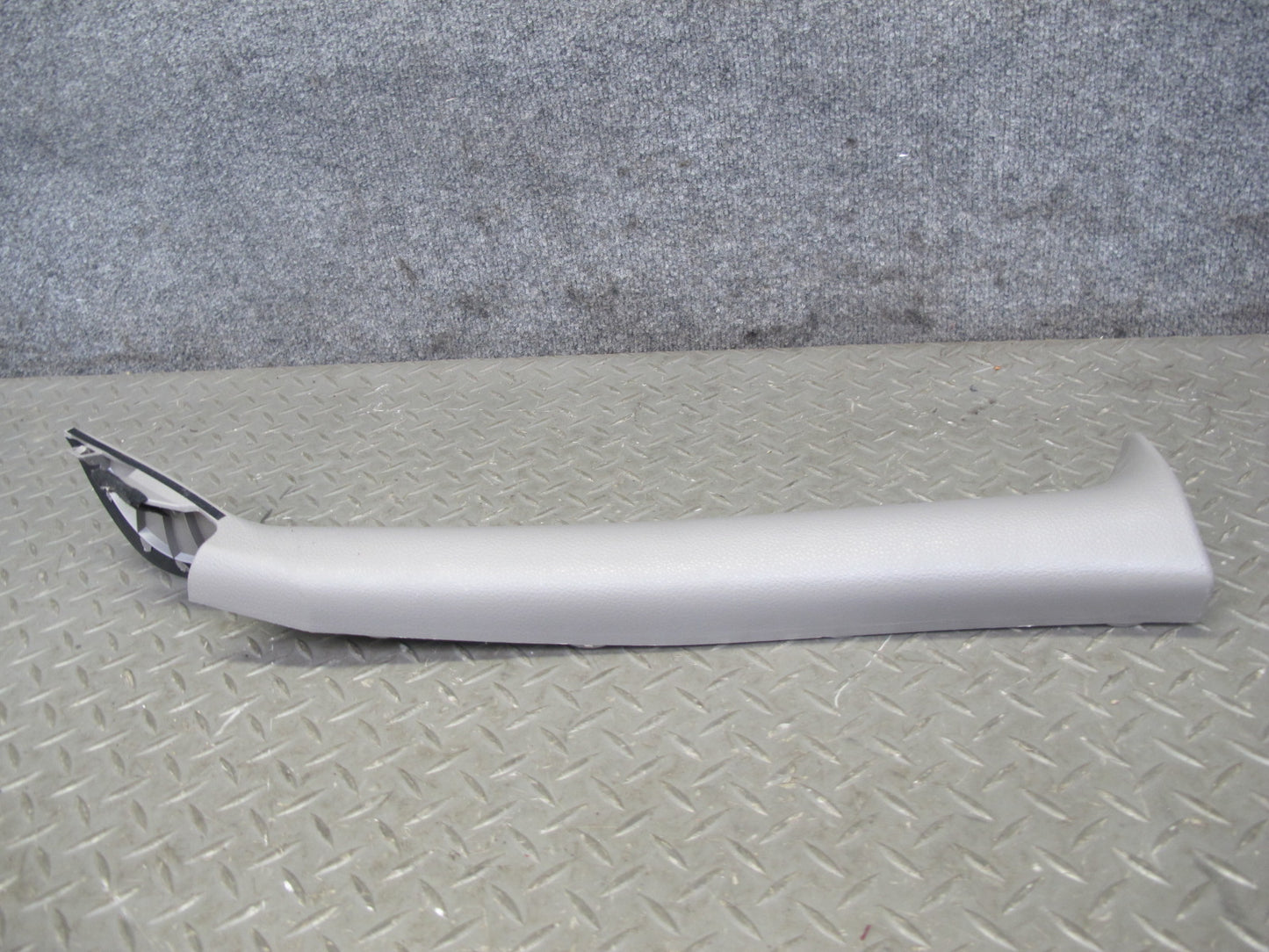 04-08 Nissan 350Z Convert Left & Right Interior A Pillar Trim Cover Gray Set OEM