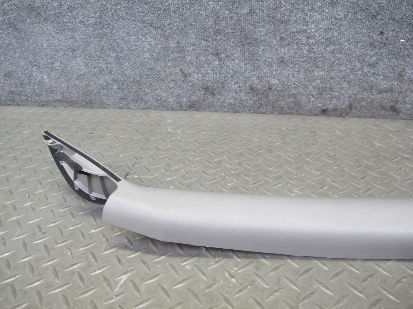 04-08 Nissan 350Z Convert Left & Right Interior A Pillar Trim Cover Gray Set OEM