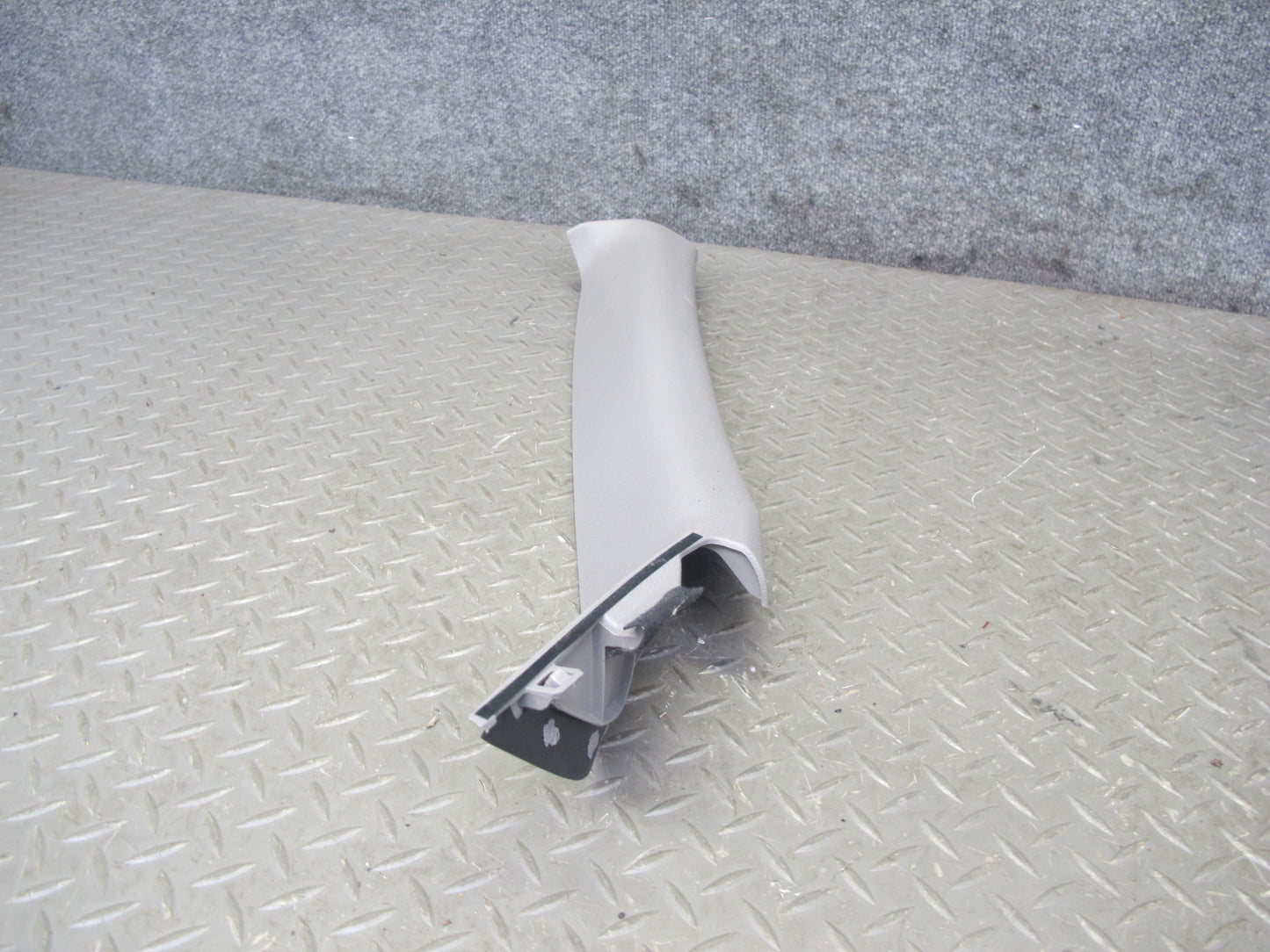 04-08 Nissan 350Z Convert Left & Right Interior A Pillar Trim Cover Gray Set OEM