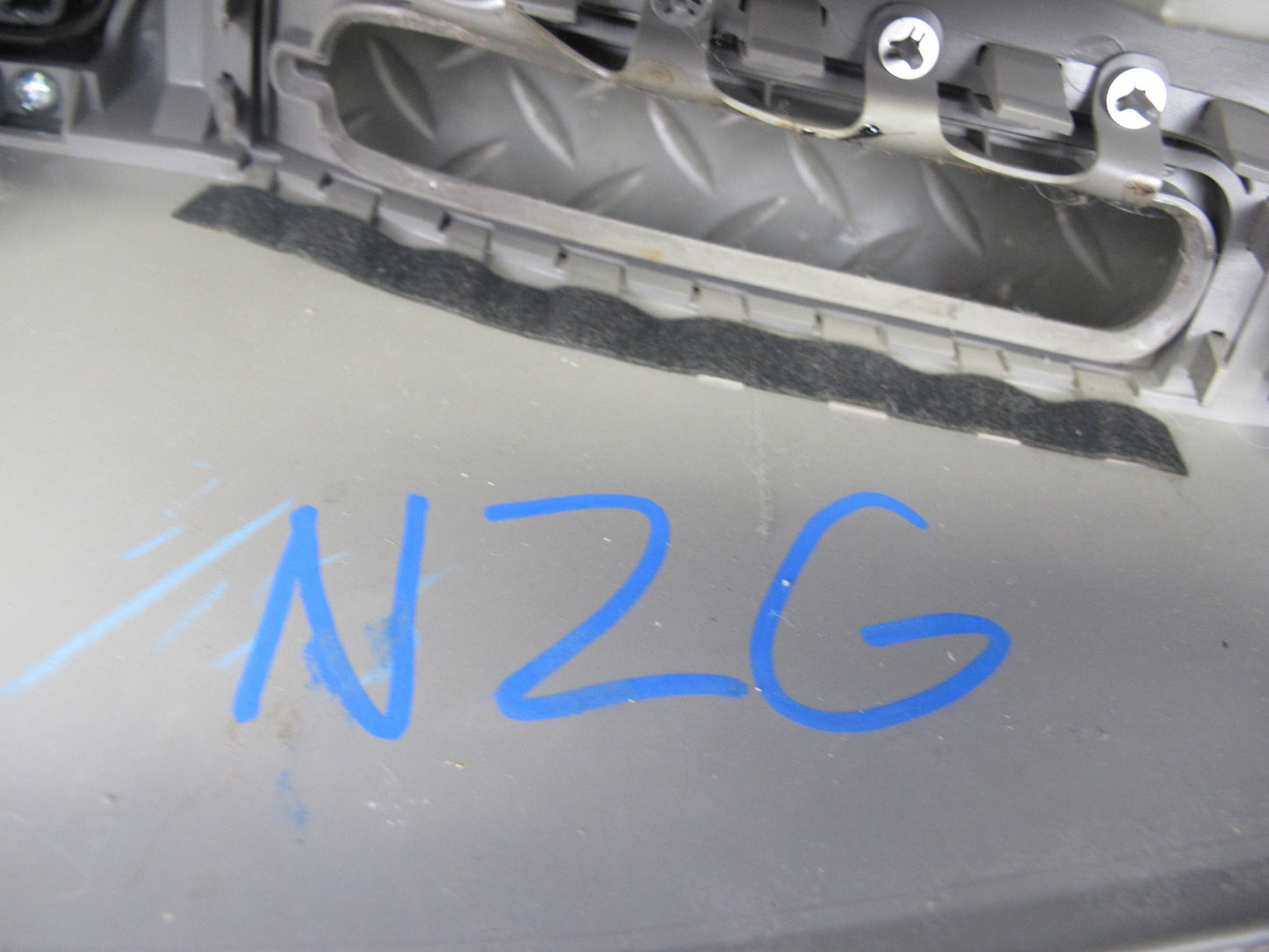 07-09 Nissan 350Z Z33 Convertible A/T Center Console Trim Cover Panel Gray OEM