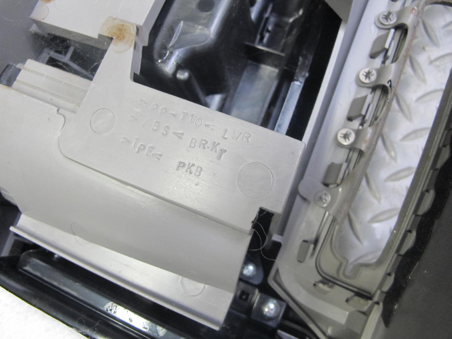 07-09 Nissan 350Z Z33 Convertible A/T Center Console Trim Cover Panel Gray OEM