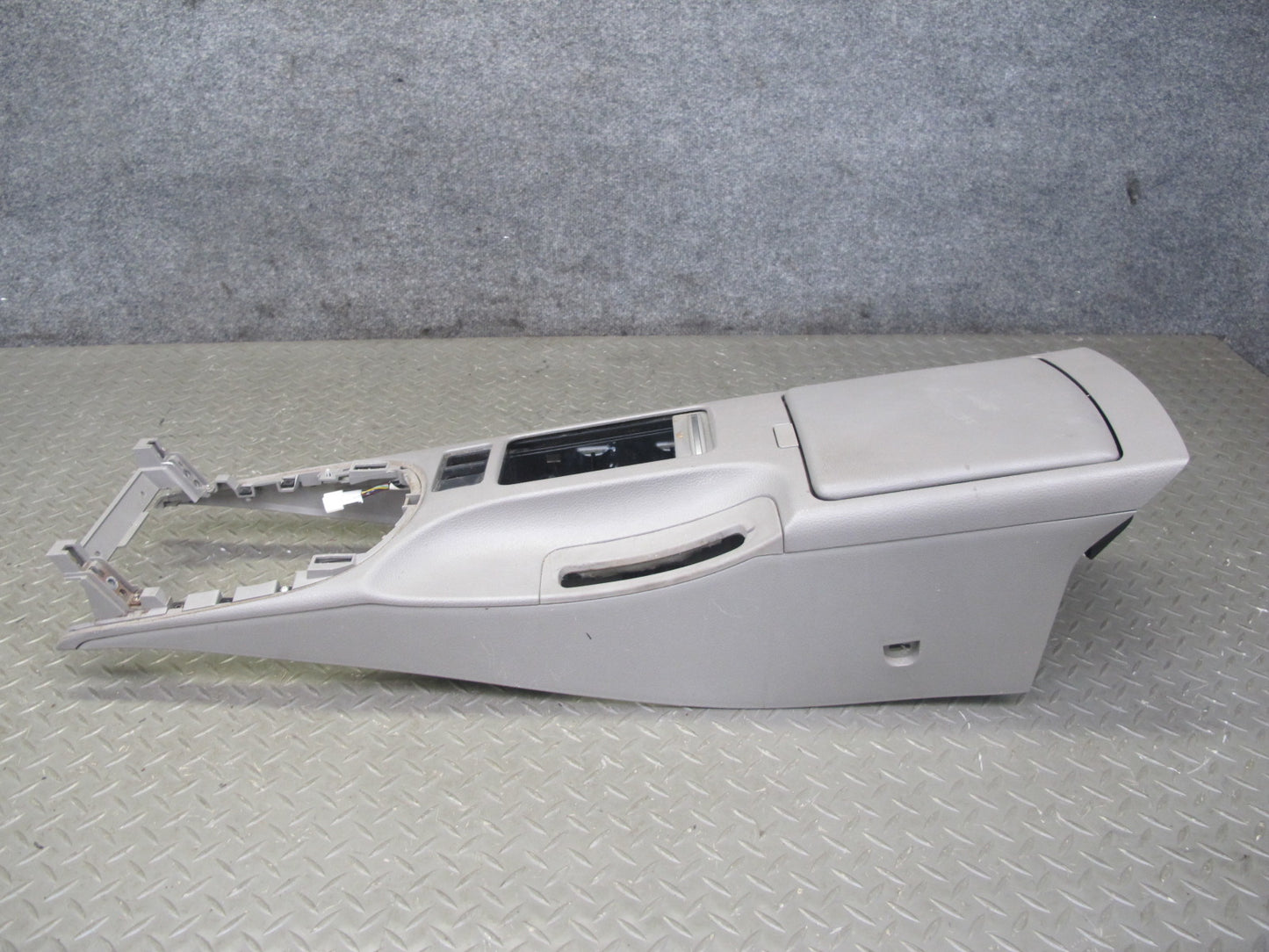 07-09 Nissan 350Z Z33 Convertible A/T Center Console Trim Cover Panel Gray OEM