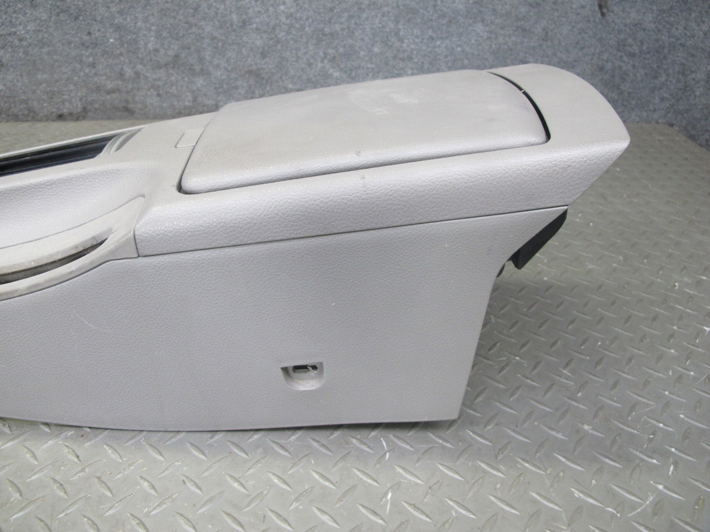 07-09 Nissan 350Z Z33 Convertible A/T Center Console Trim Cover Panel Gray OEM