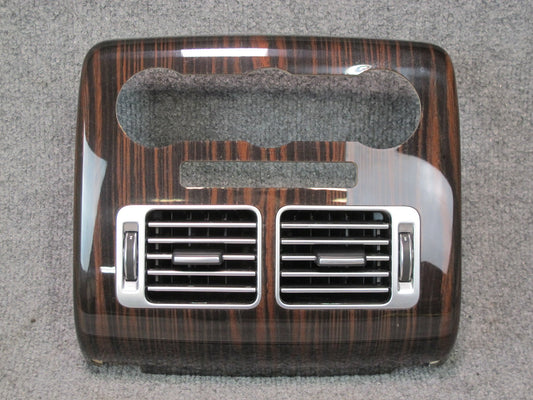 2013-2017 Land Range Rover L405 Rear Center Console Wood Trim Panel w Air Vent