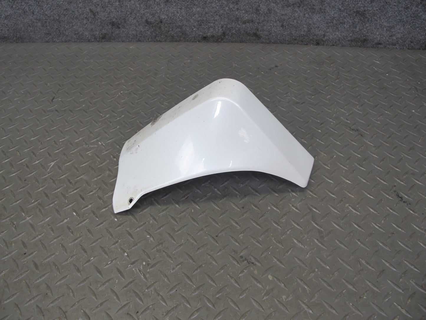 03-08 Nissan 350Z Z33 Set of 2 Rear Left & Right Bumper MUD Flap Guard White OEM