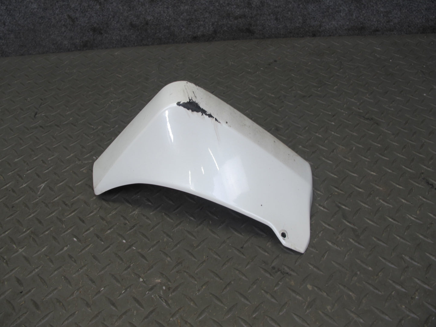 03-08 Nissan 350Z Z33 Set of 2 Rear Left & Right Bumper MUD Flap Guard White OEM