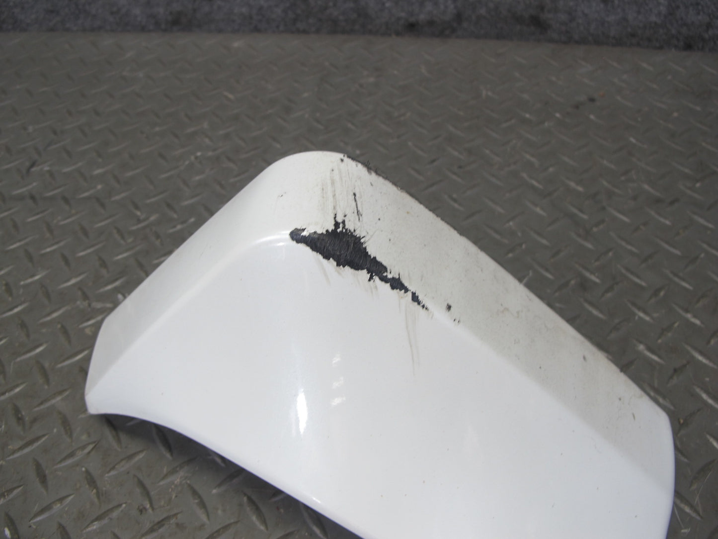 03-08 Nissan 350Z Z33 Set of 2 Rear Left & Right Bumper MUD Flap Guard White OEM