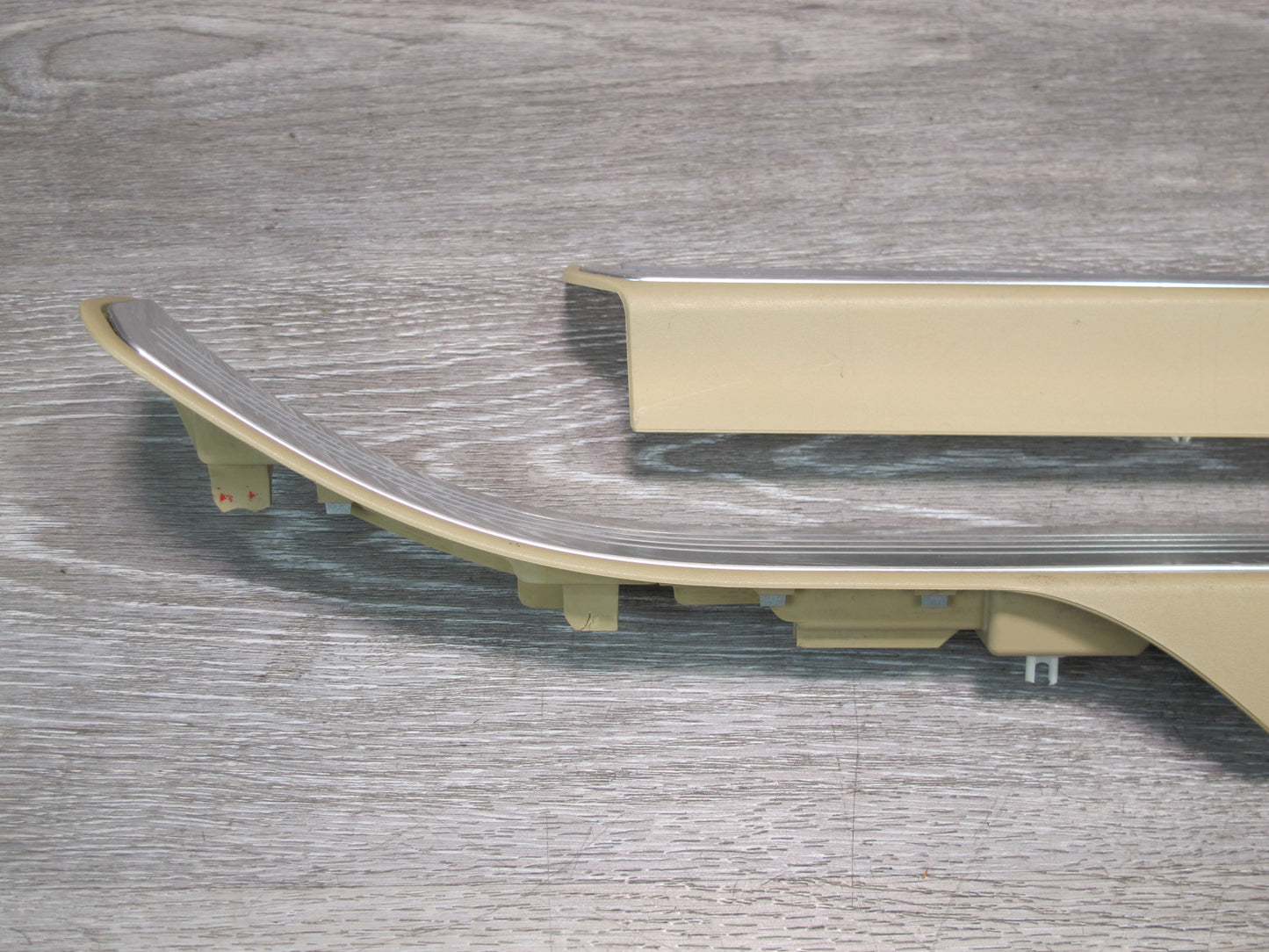 07-13 Mercedes W221 S-class Rear Left & Right Door Scuff Sill Plate Trim Set OEM