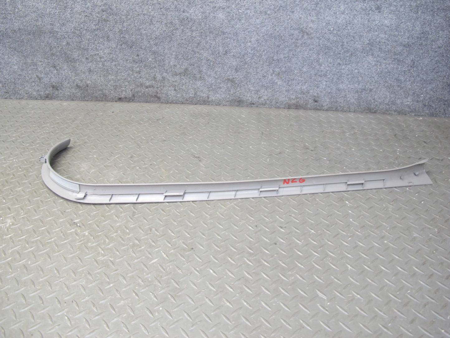 03-09 Nissan 350Z Left & Right Door Inner Scuff Step Sill Plate Trim Set OEM