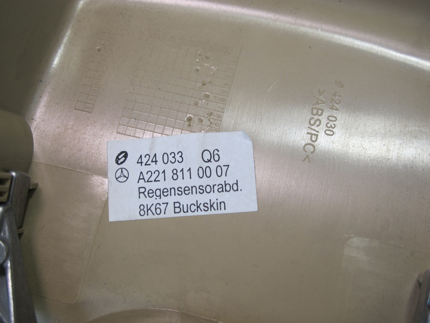 07-13 Mercedes W221 S-class Auto Dim Interior Rear View Mirror w Homelink OEM