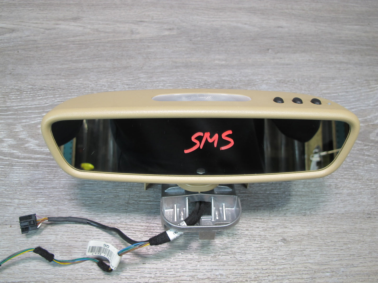 07-13 Mercedes W221 S-class Auto Dim Interior Rear View Mirror w Homelink OEM