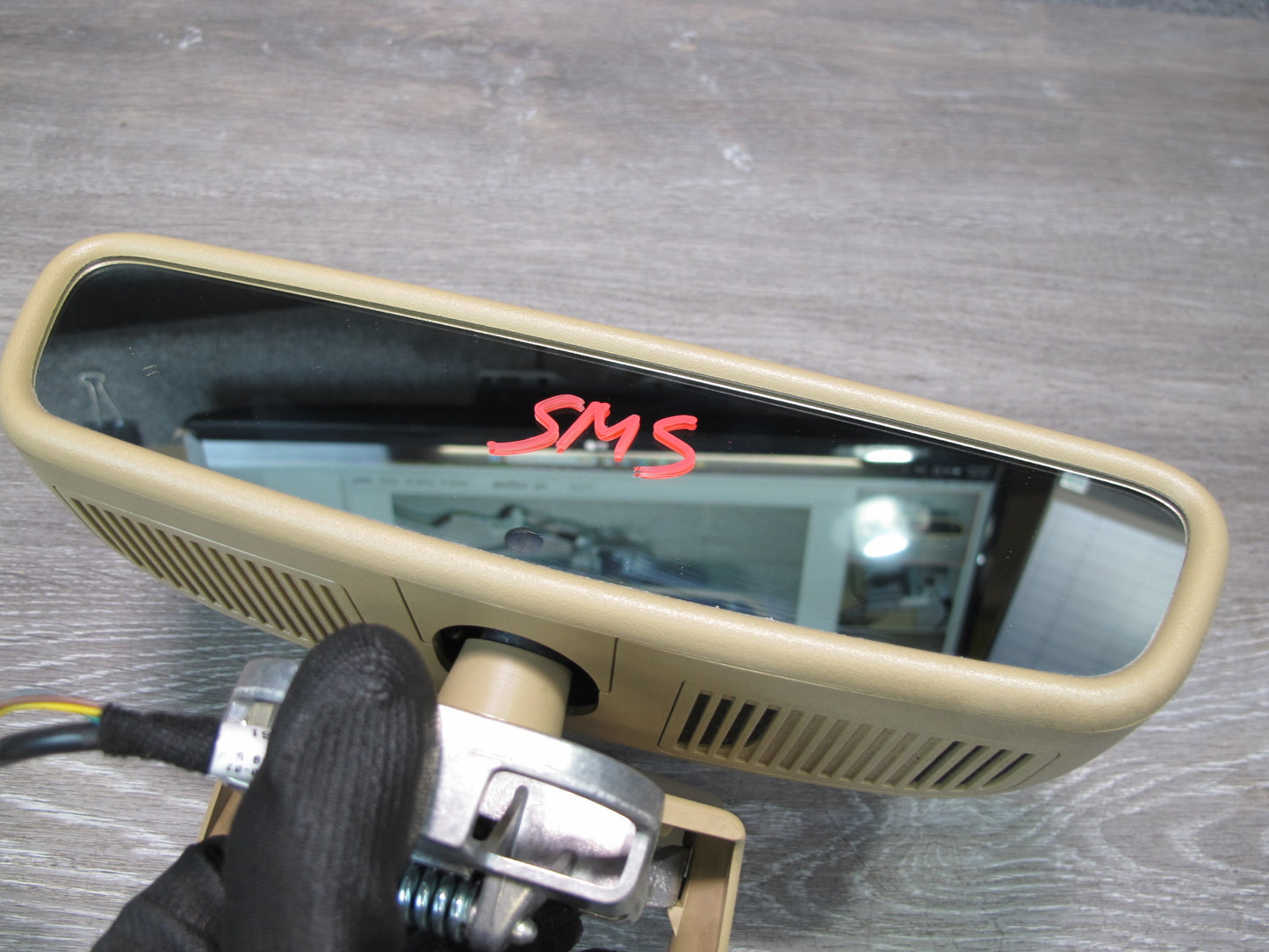 07-13 Mercedes W221 S-class Auto Dim Interior Rear View Mirror w Homelink OEM