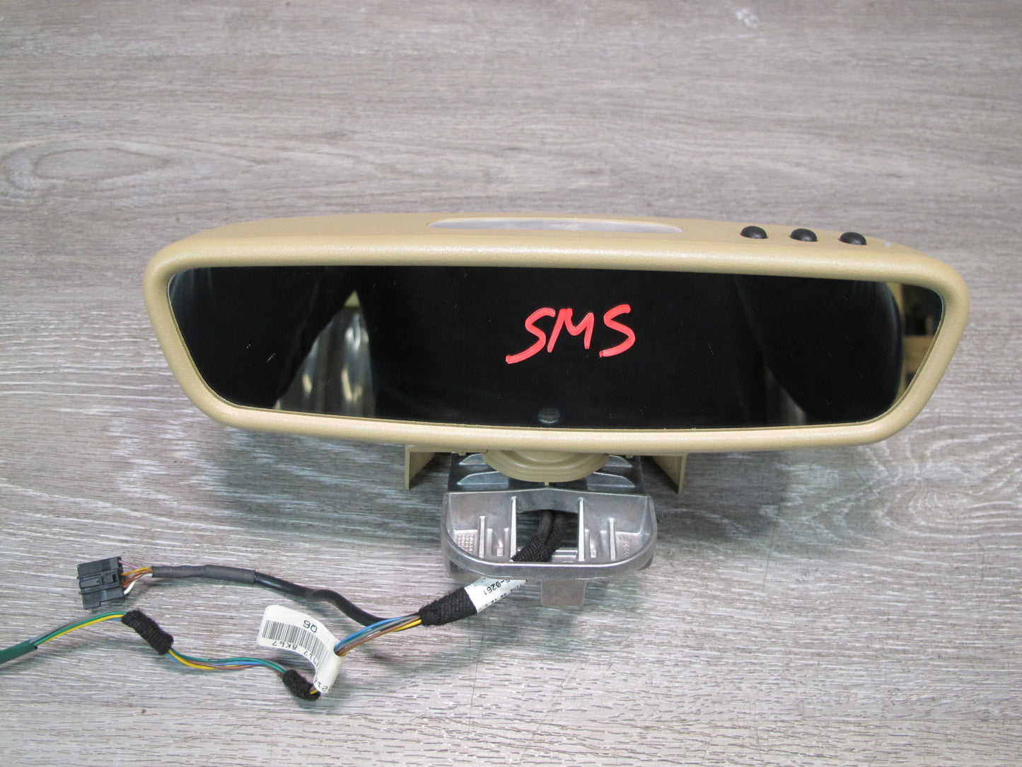 07-13 Mercedes W221 S-class Auto Dim Interior Rear View Mirror w Homelink OEM