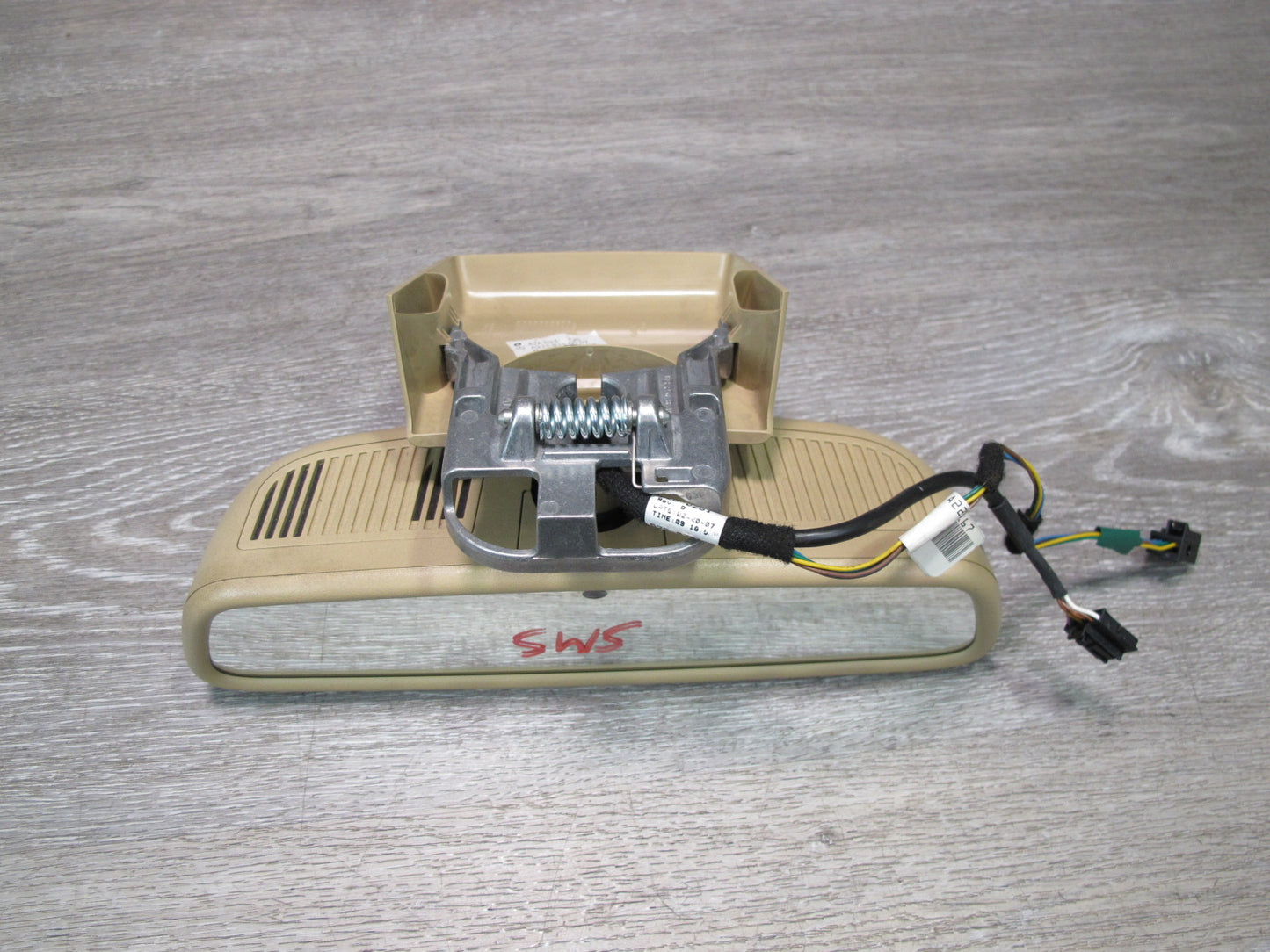 07-13 Mercedes W221 S-class Auto Dim Interior Rear View Mirror w Homelink OEM