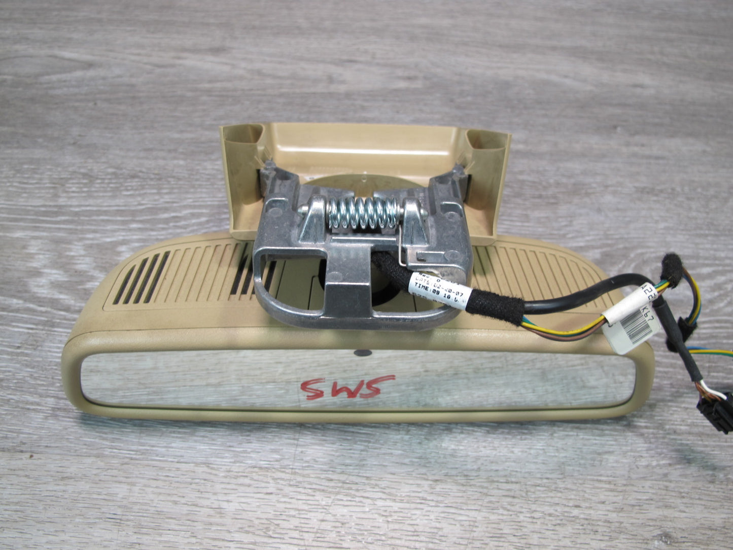 07-13 Mercedes W221 S-class Auto Dim Interior Rear View Mirror w Homelink OEM