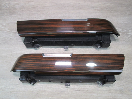 2013-2017 Range Rover L405 Left & Right Door Compartment Storage Wood Trim Set