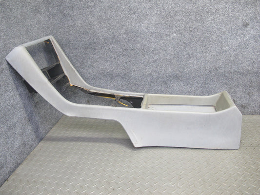 86-91 Mercedes W126 Center Console Trim Cover Panel Gray OEM