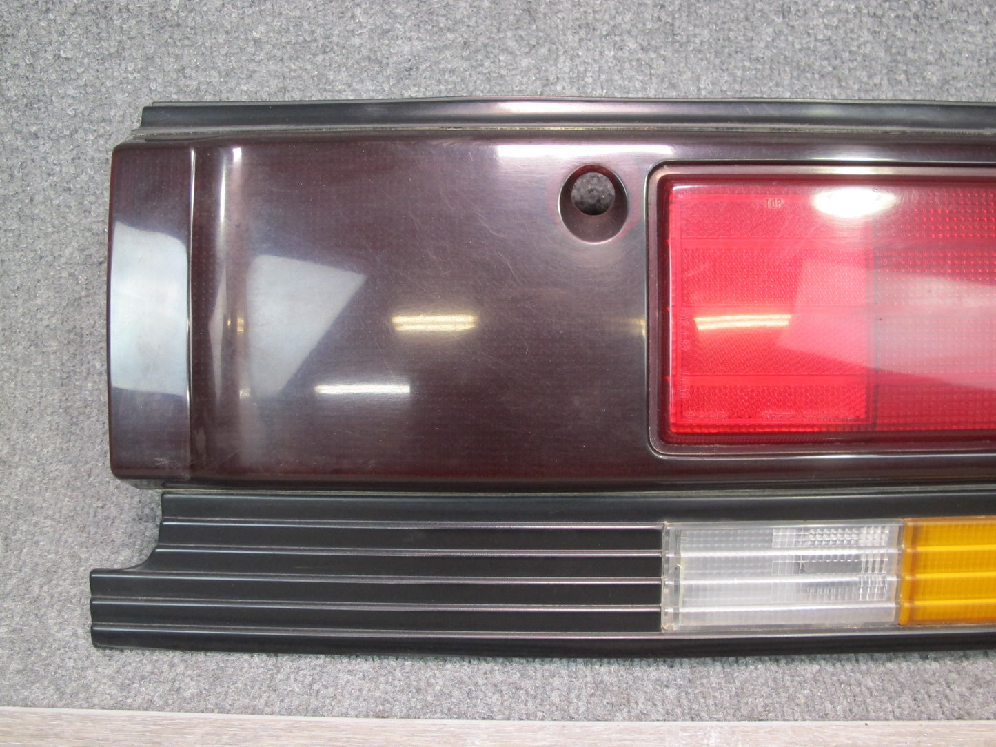 87-89 Toyota MR2 Rear Taillight Lamp Side Marker Light License Plate Set OEM