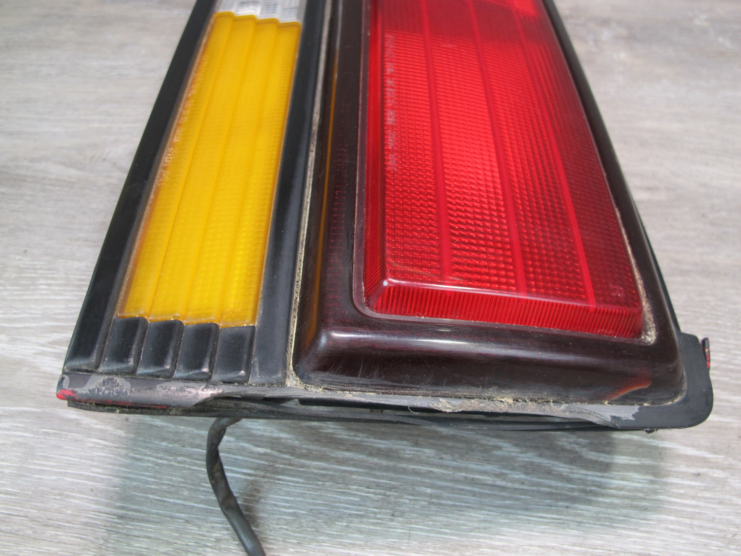 87-89 Toyota MR2 Rear Taillight Lamp Side Marker Light License Plate Set OEM