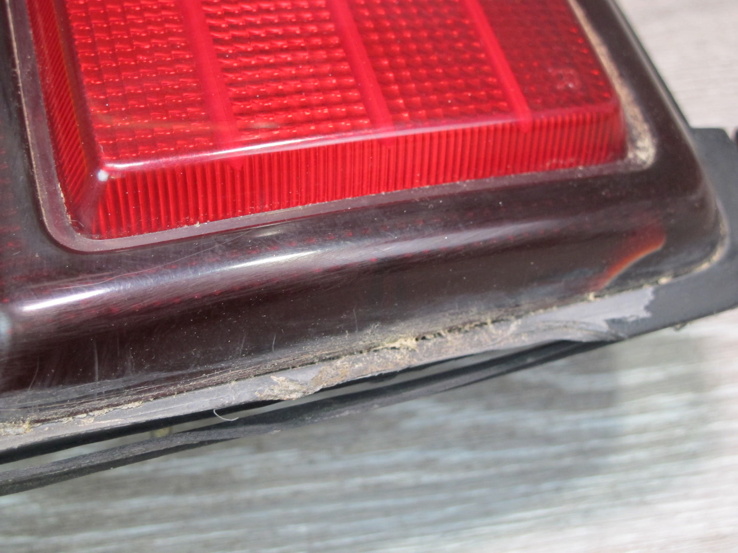 87-89 Toyota MR2 Rear Taillight Lamp Side Marker Light License Plate Set OEM