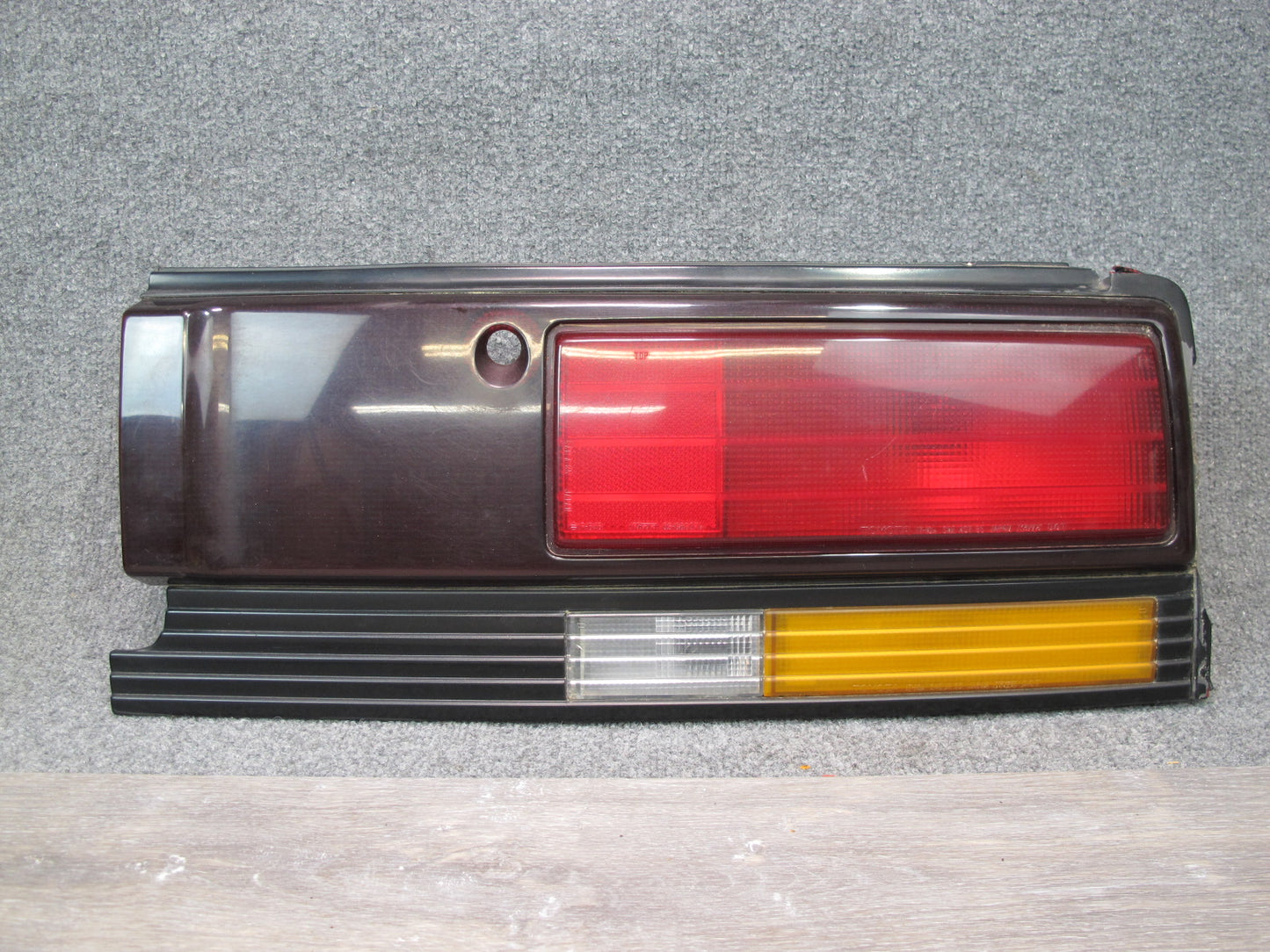 87-89 Toyota MR2 Rear Taillight Lamp Side Marker Light License Plate Set OEM