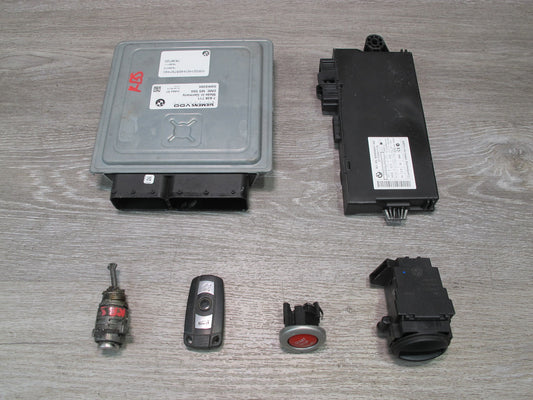 2006-2010 BMW E63 E64 M6 S85 Engine ECU DME CAS3 Start Stop KEY Reader Lock Set