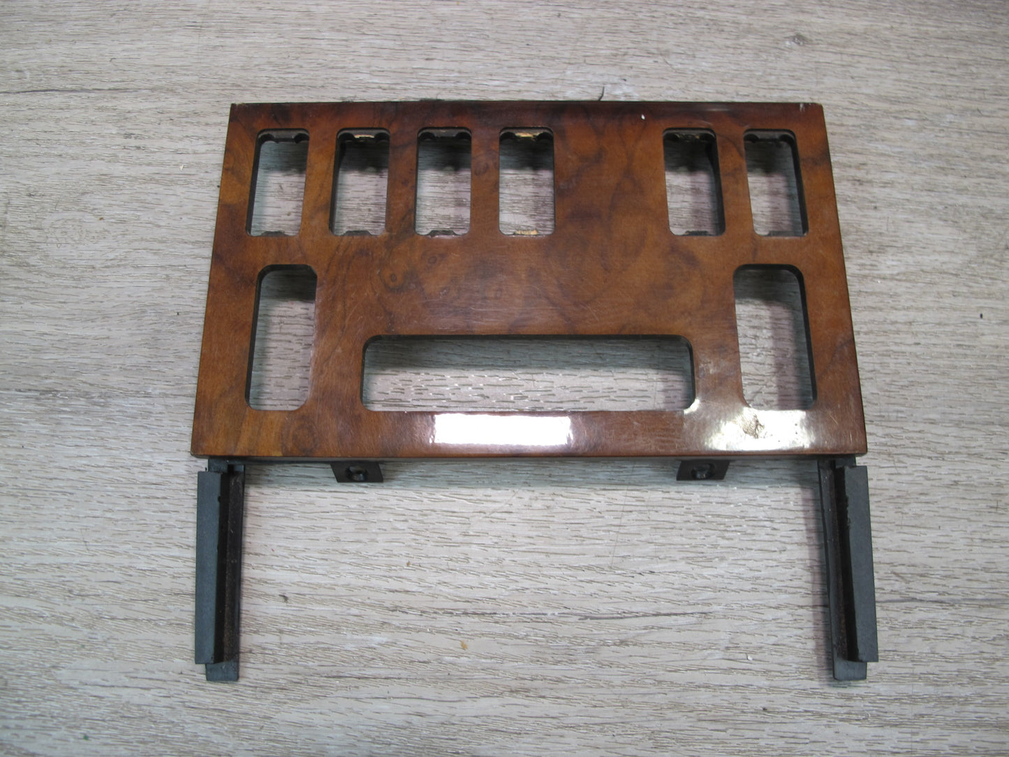 86-91 Mercedes W126 Sedan Door & Console A/C Climate Wood Trim Bezel Panel Set