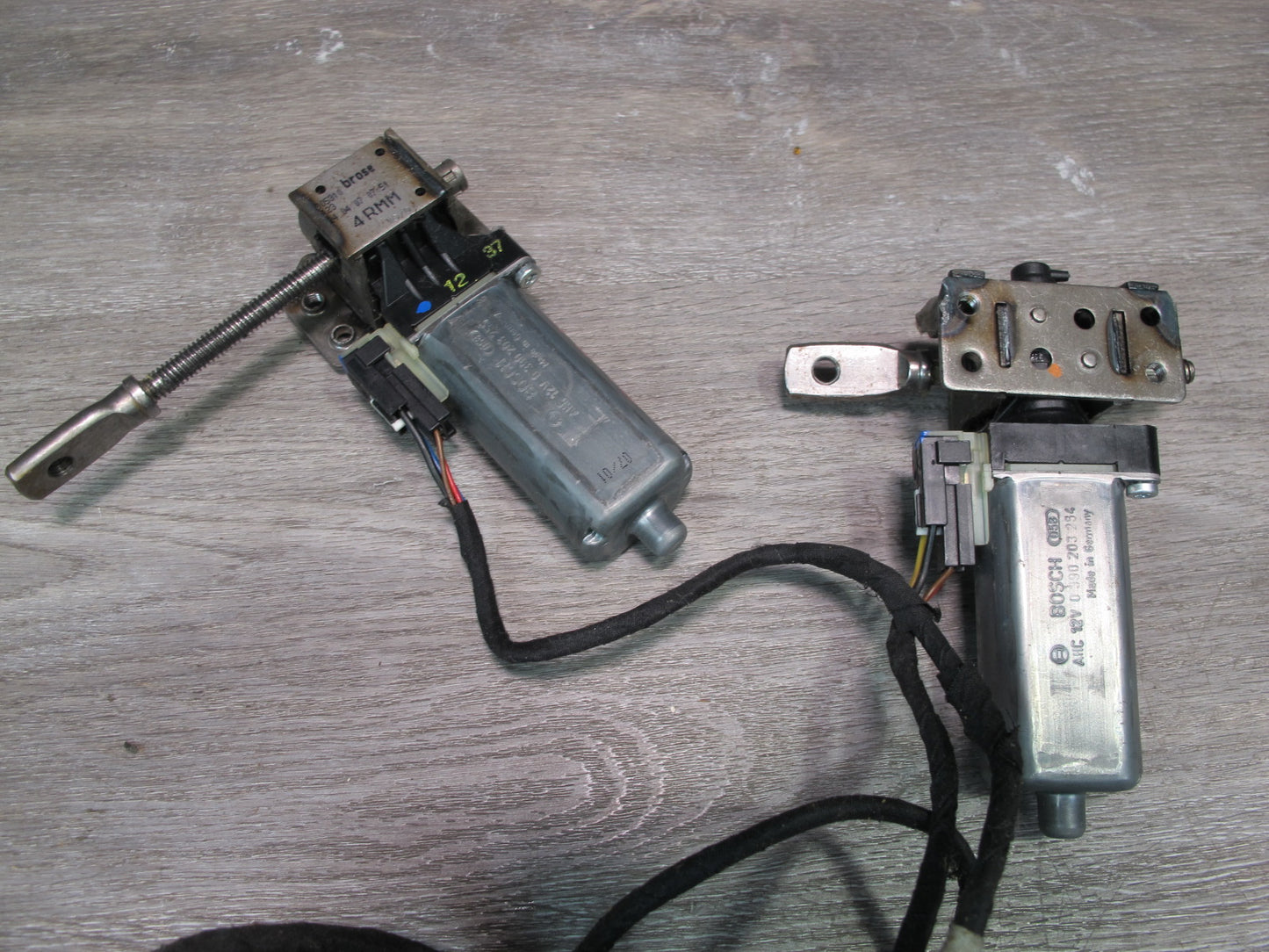 07-13 Mercedes W221 S-class Front Left Driver Seat Adjustment Motor Set 6pcs OEM