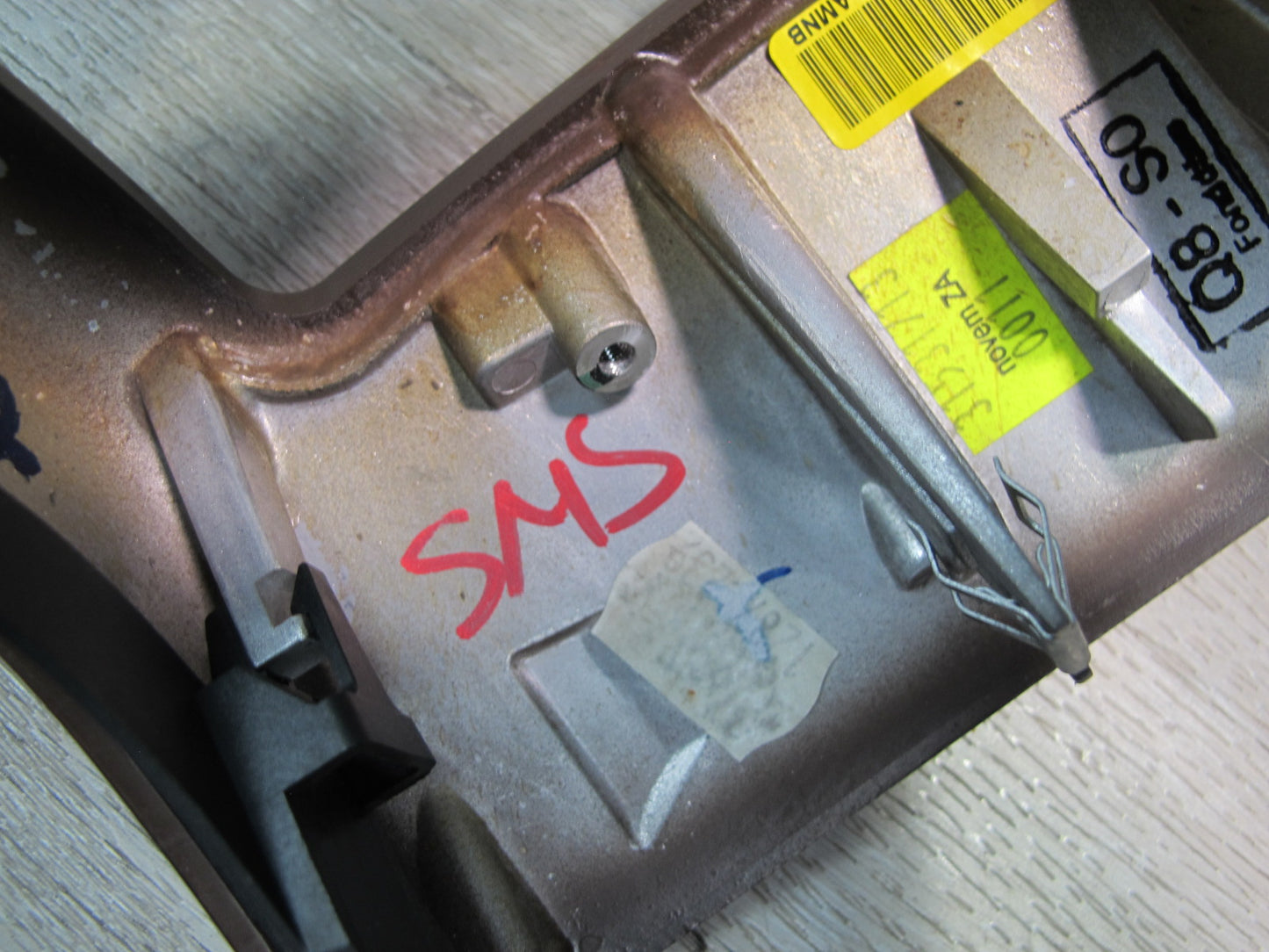 07-13 Mercedes W221 S-class Center Console Woodgrain Molding Trim Set OEM