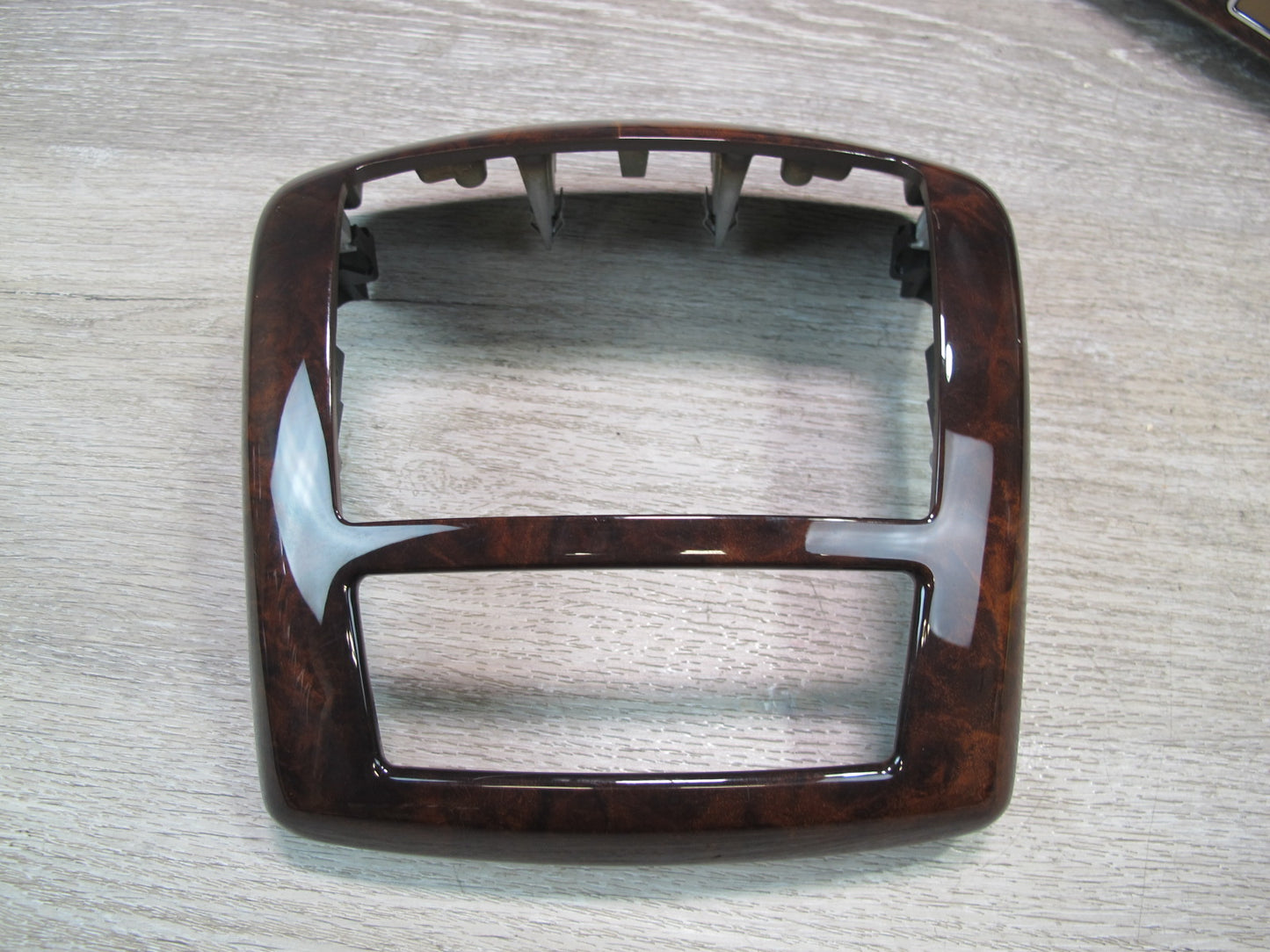 07-13 Mercedes W221 S-class Center Console Woodgrain Molding Trim Set OEM