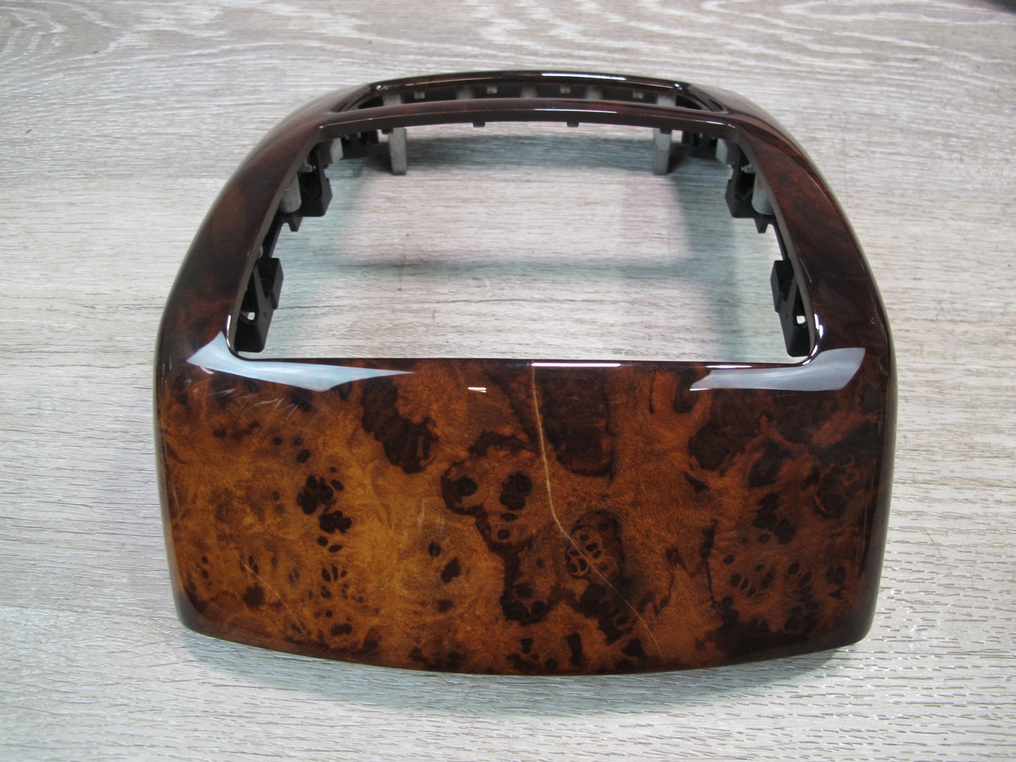 07-13 Mercedes W221 S-class Center Console Woodgrain Molding Trim Set OEM