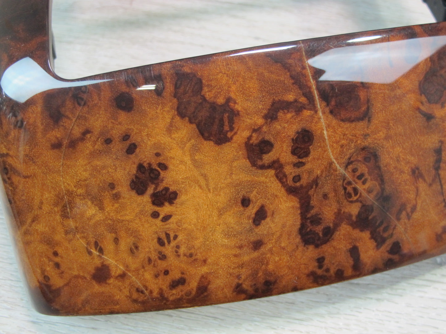 07-13 Mercedes W221 S-class Center Console Woodgrain Molding Trim Set OEM