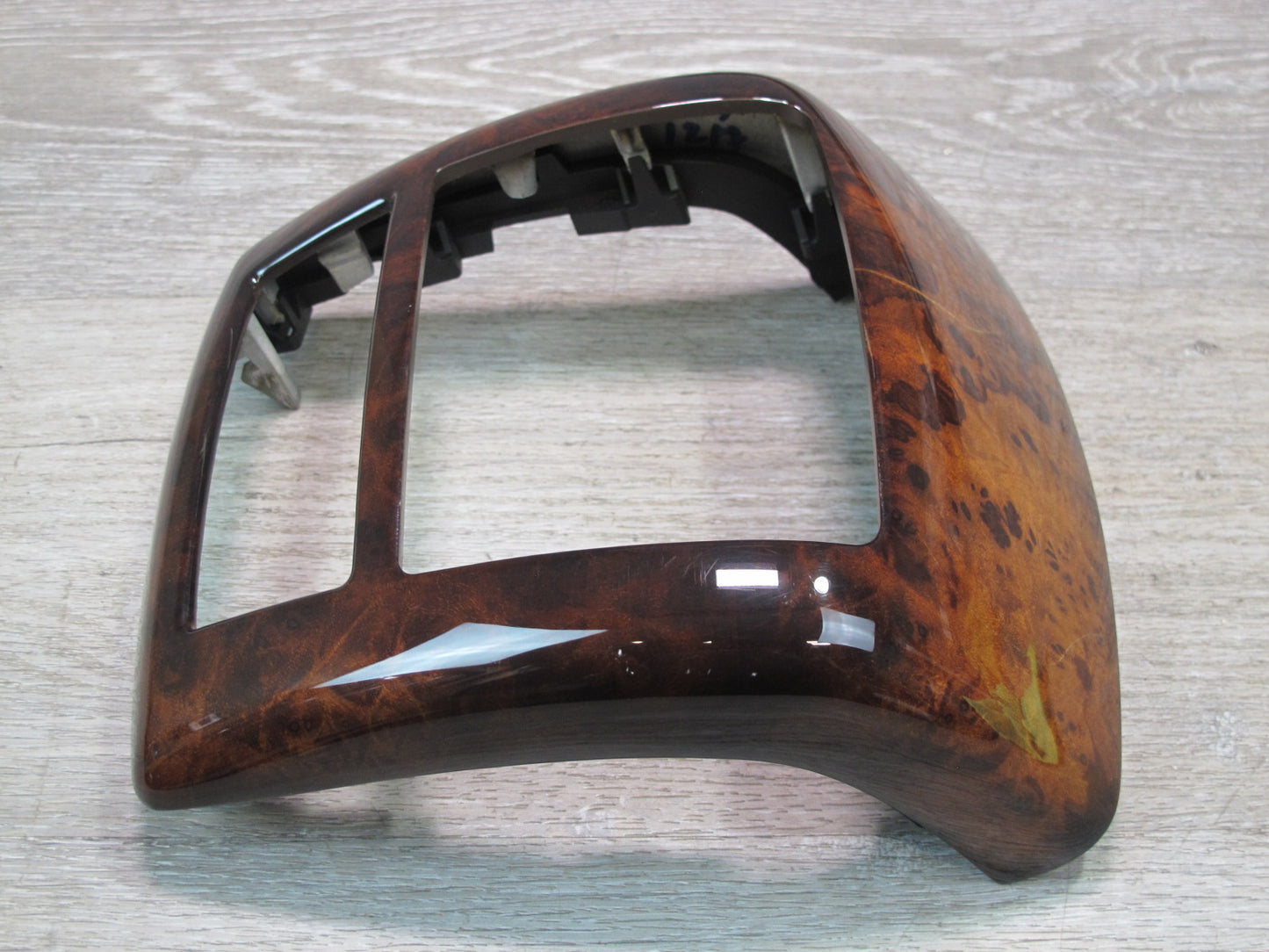 07-13 Mercedes W221 S-class Center Console Woodgrain Molding Trim Set OEM