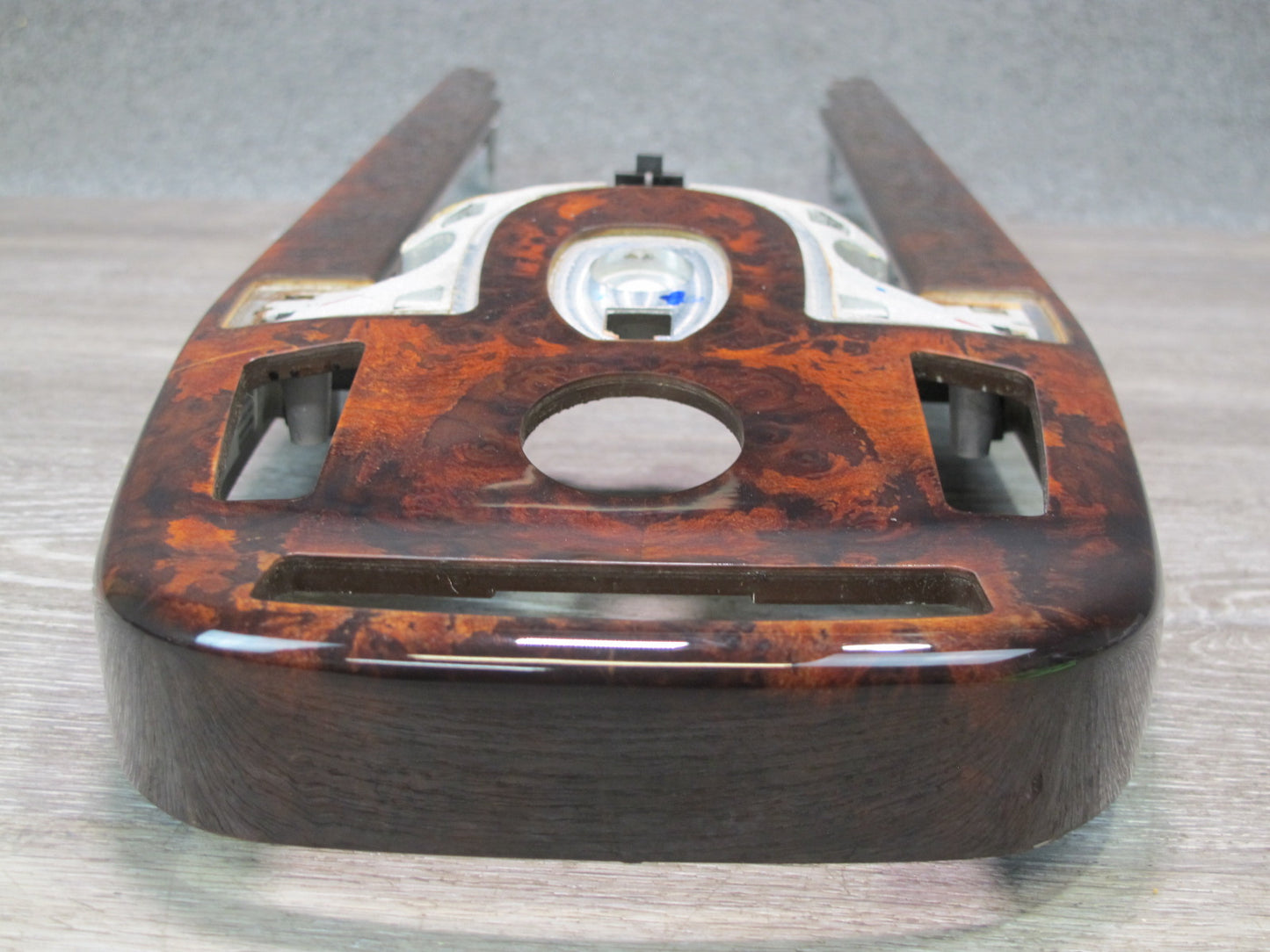 07-13 Mercedes W221 S-class Center Console Woodgrain Molding Trim Set OEM