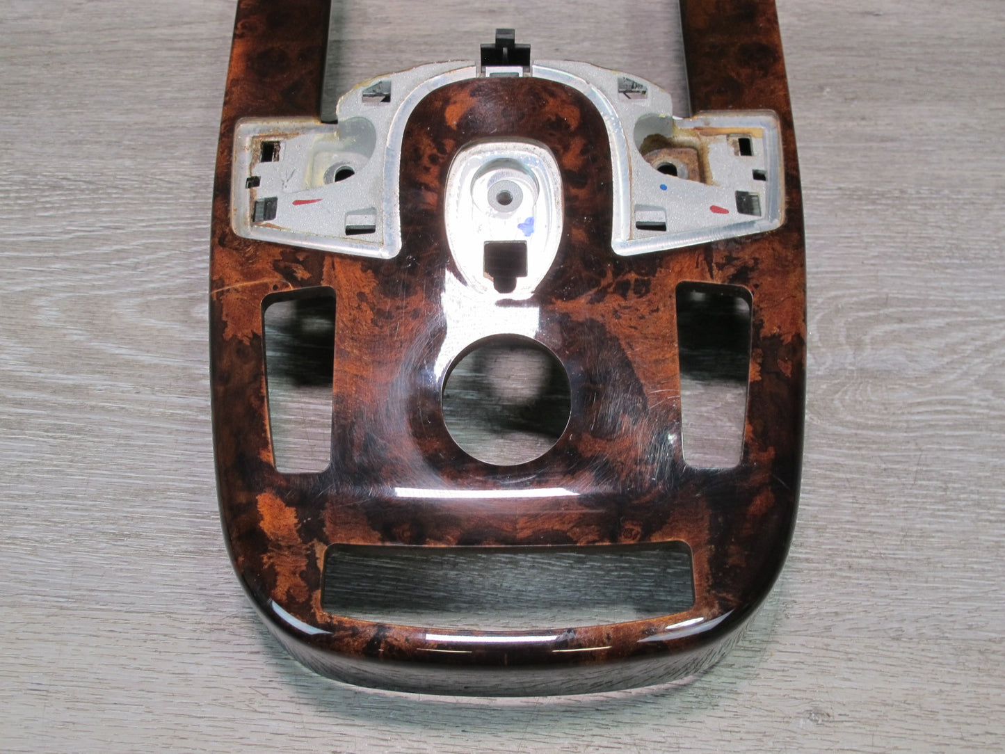 07-13 Mercedes W221 S-class Center Console Woodgrain Molding Trim Set OEM