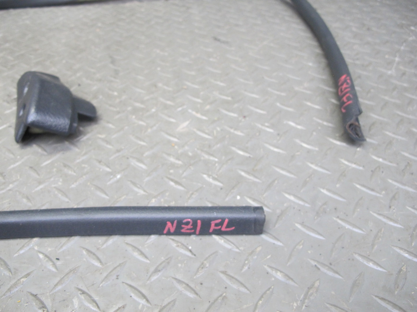 90-96 Nissan Z32 300ZX 2+2 Left & Right Door & T-top Weatherstrip Seal Set OEM