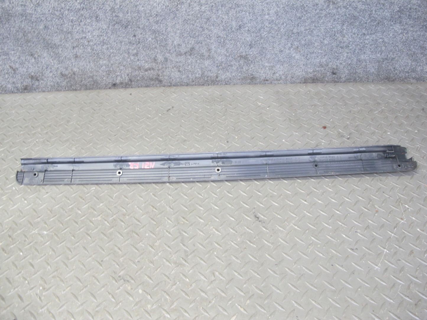 90-96 Nissan Z32 300ZX Coupe Set of 2 Door Scuff Sill Plate Trim Cover OEM