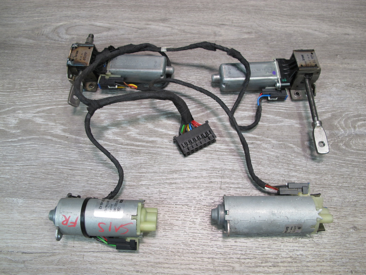 07-13 Mercedes W221 S-class Front Right Seat Adjustment Motor Set 6pcs OEM