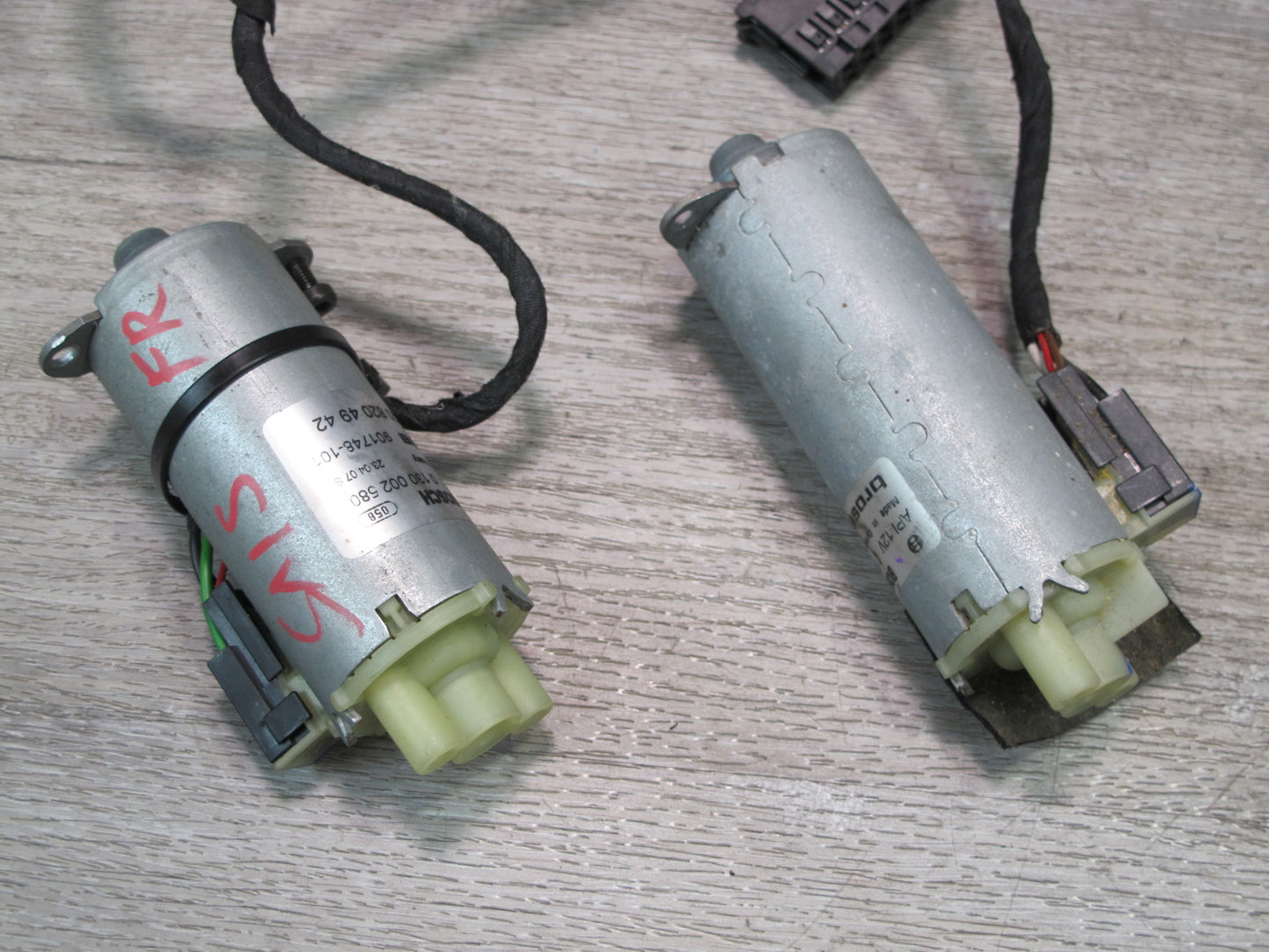 07-13 Mercedes W221 S-class Front Right Seat Adjustment Motor Set 6pcs OEM