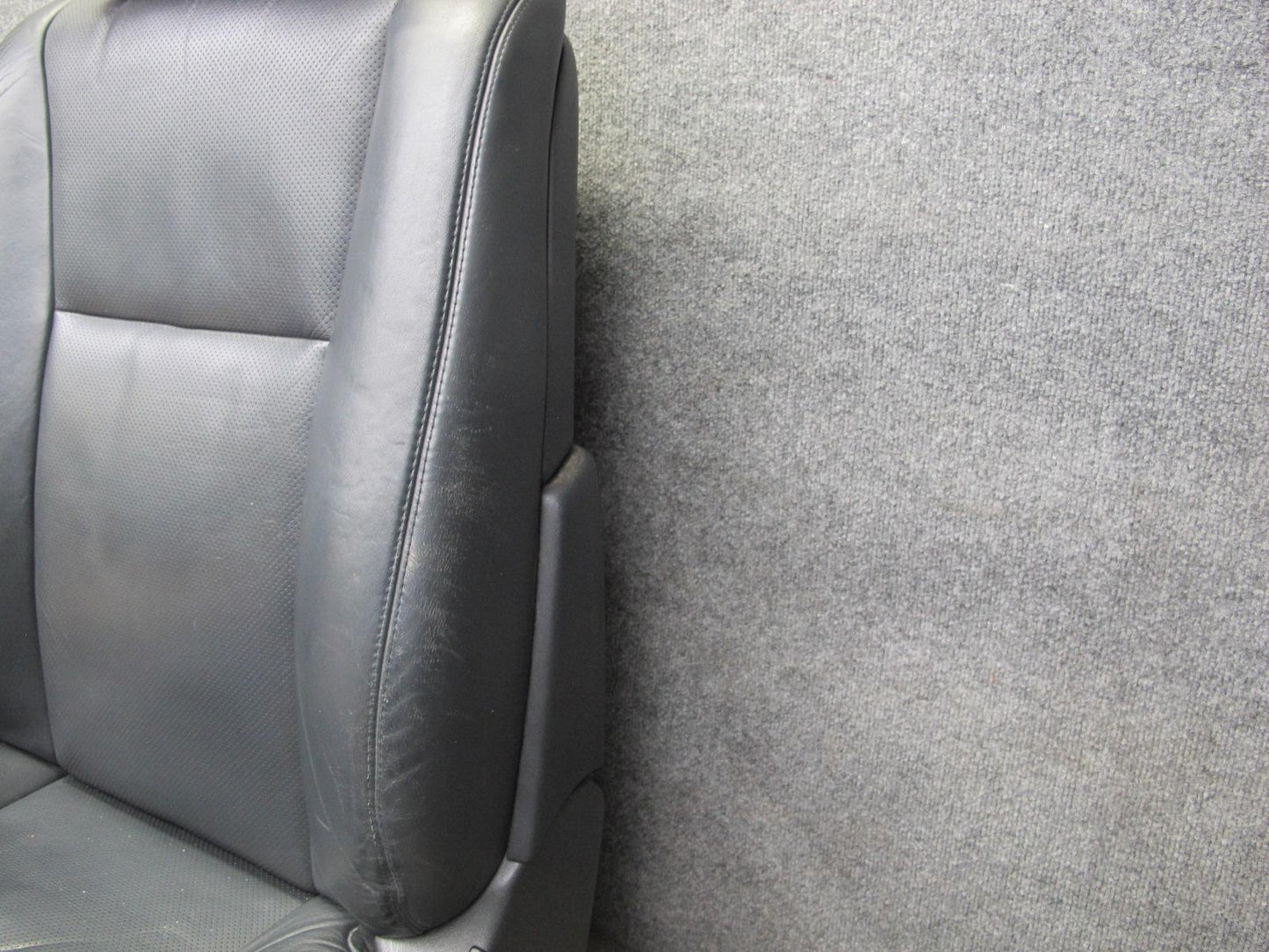 08-09 Lexus LS600h Set of 2 Front Left & Right Leather Power Seat Black OEM