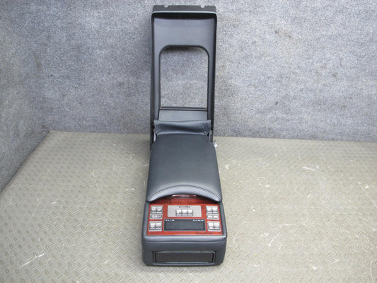 2008 Lexus LS600h Rear Seat Center Leather Armrest Black w Switch Panel OEM