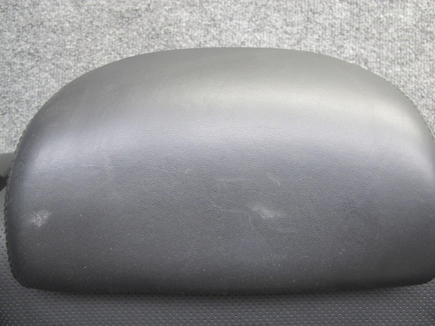 2008 Lexus LS600h Rear Right Leather Seat Upper Cushion Black w Adjust Frame OEM