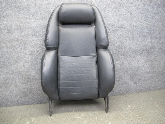 90-96 Nissan Z32 300ZX Front Right Seat Upper Backrest Leather Cushion Black OEM
